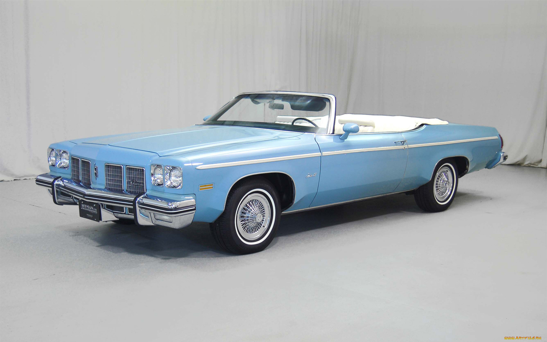 , oldsmobile, blue